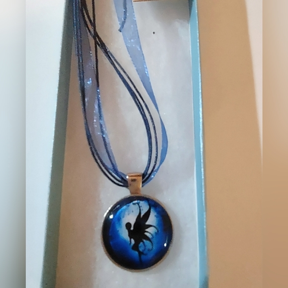 Midnight Blue Fairy Pendant - Picture 5 of 9